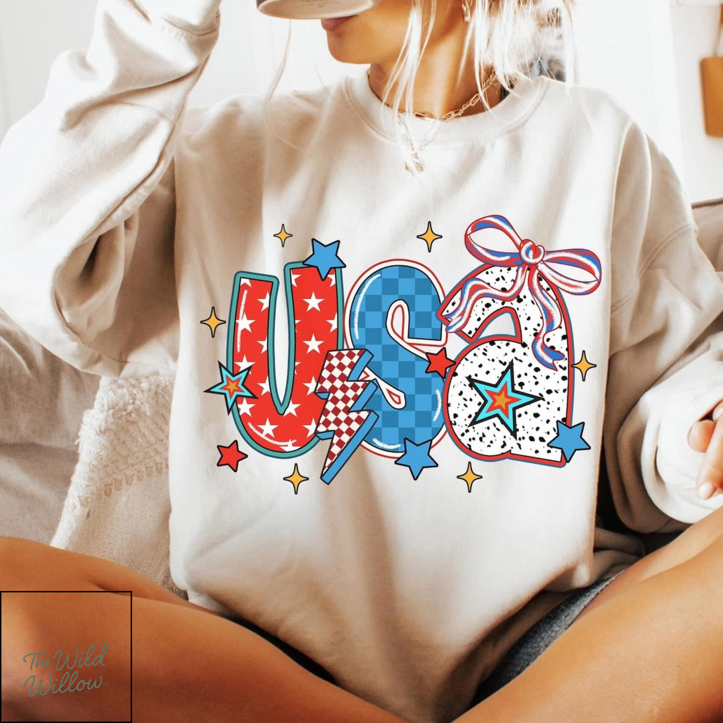 USA Bubbly Graphic