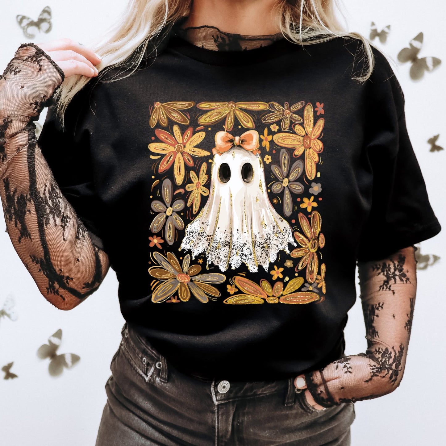 Lace Ghost Graphic
