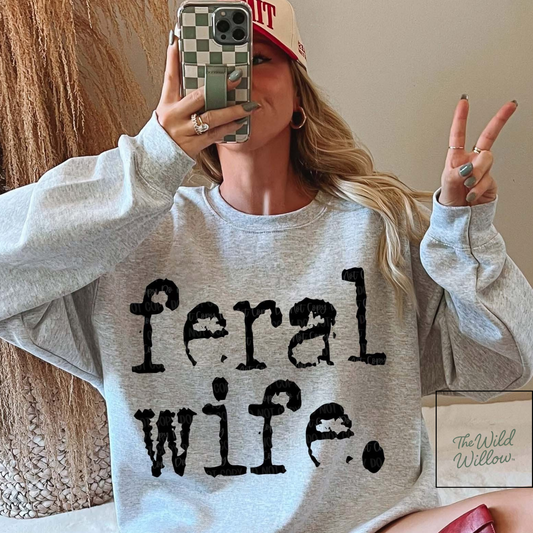 Feral Wife Graphic