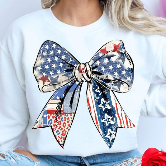 America Bow Graphic
