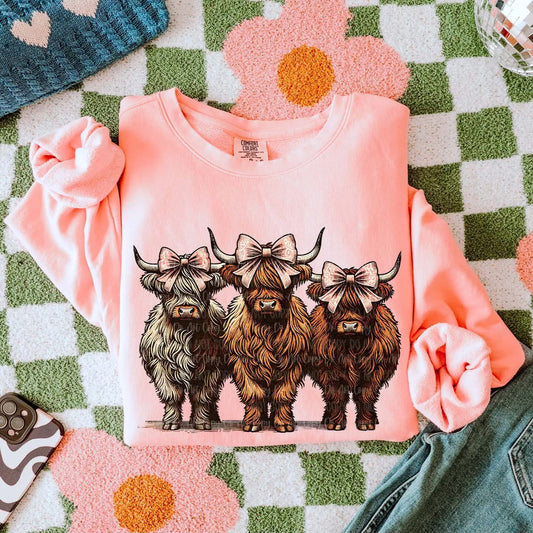 Highland Cows Graphic
