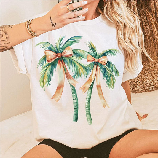 Palm Tree Bows Graphic