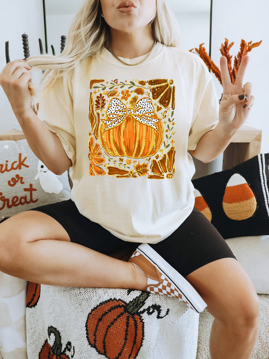 Glitter Pumpkin Graphic