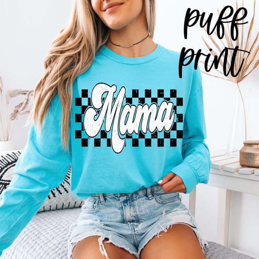 MAMA Retro Puff Graphic