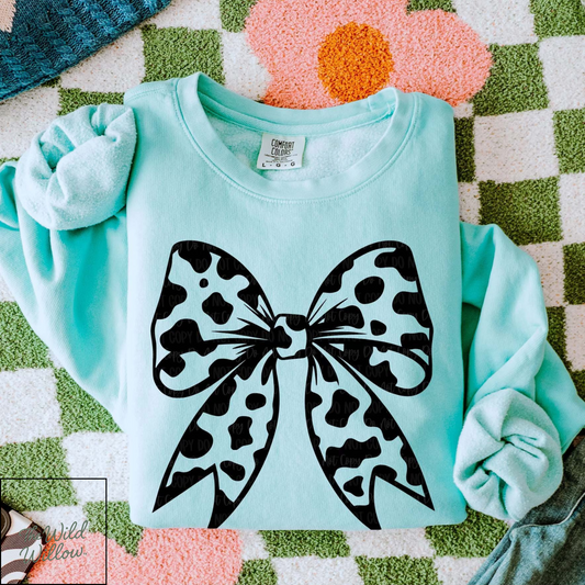 Cow Bow Graphic