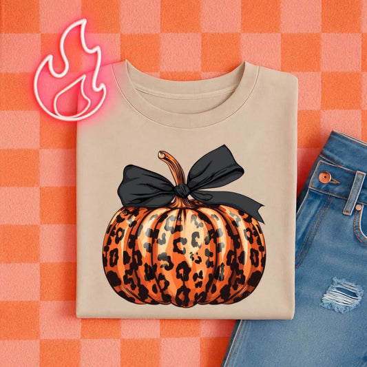 Cheetah Pumpkin Graphic