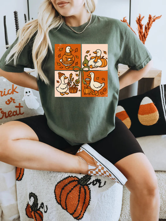 Fall Ducks Graphic