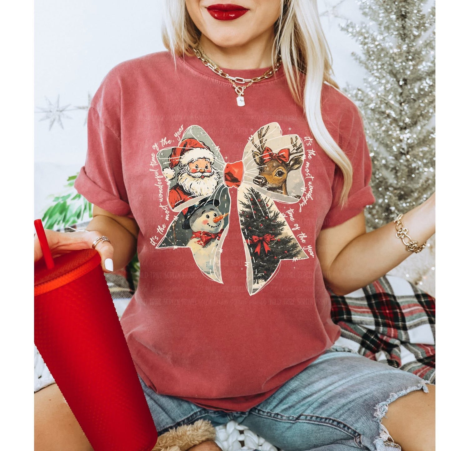 Christmas Bow Graphic