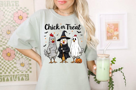 Chick or Treat Graphic