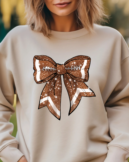 Football Bow Graphic