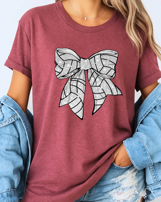 Volleyball Bow Graphic
